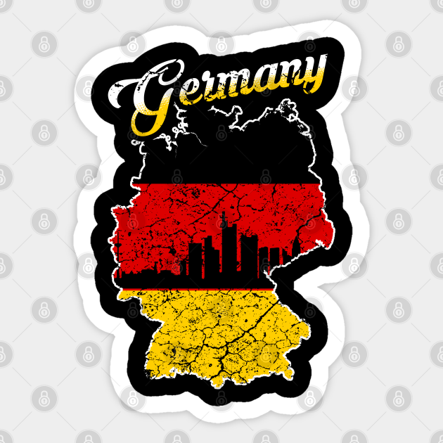 Germany Germany Sticker TeePublic
